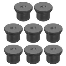 Rubber Solid Plug Soft Flexible Stopper, T-Shaped Silicone Plugs for 15-16Mm Hol