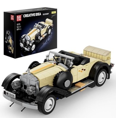 Mould King 10115 Classic Retro Vintage Car Building Block Toy Display 897 pieces