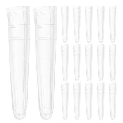 300 Pcs Tweezers Protector Knitting Tip Grafting Eyelashes Tips Cover