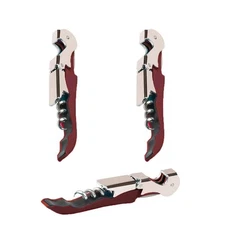 Professional Waiter Corkscrew Wine Openers Set (4 PCS) Upgraded with Heavy Duty