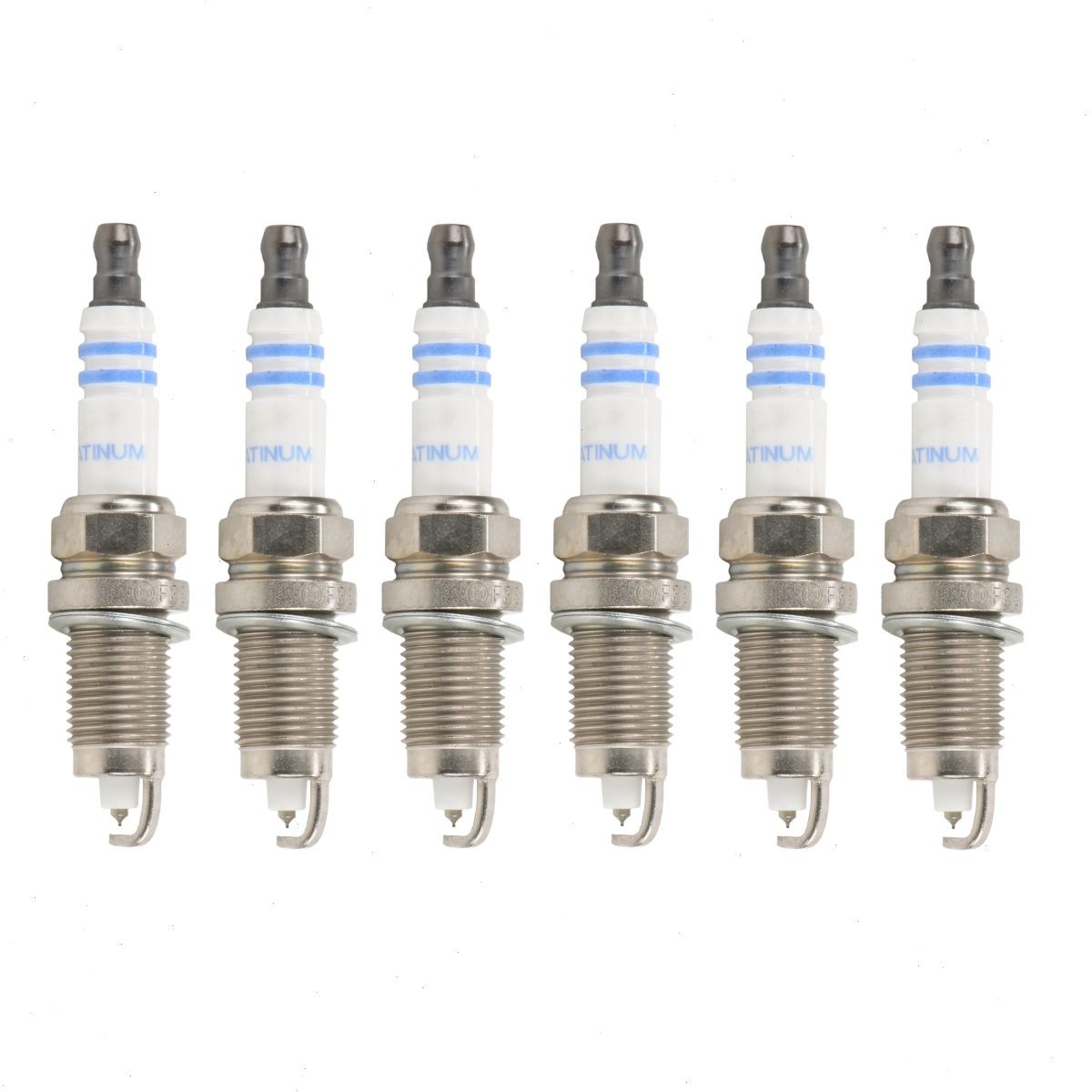 6 pc Bosch Platinum Spark Plugs for 1981-1986 Jeep Scrambler 4.2L L6 qx