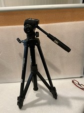 Giottos 609 Pan/Tilt Head Adjustable Legs Camera Tripod