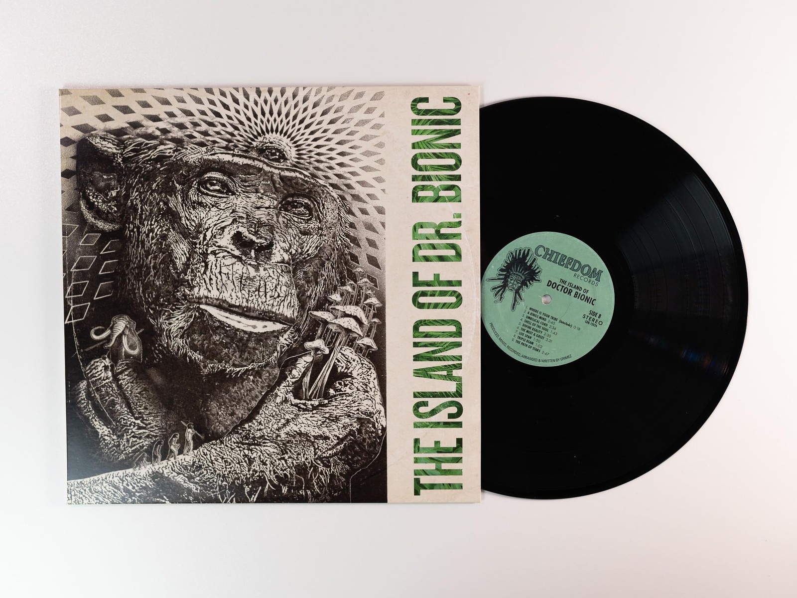 Doctor Bionic Island of Doctor Bionic LP Vinyl NEW