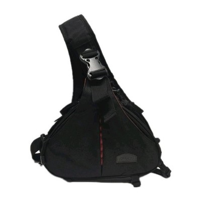 Caden DSLR Camera Bag Sling Case Backpack Cross-Body Water Resistant, Black