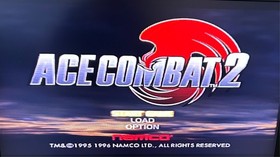 Ace Combat 2 Review Version - Sony PlayStation PSone - 1997 Namco Not for Resale