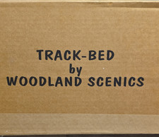 Woodland Scenics HO Track-Bed Strips ST1461 36pc 3/16 x 1 3/4 x 24in