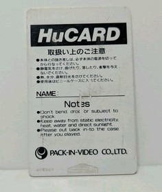 F-1 Pilot (PC Engine) Hu Card Only. Tested & Working.