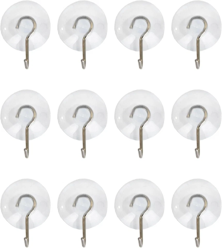 Heavy Duty Suction Hook Kitchen Bathroom Wall Sign Christmas Decoration 24p 23mm - Image 4 of 4