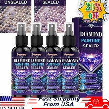 Diamond Painting Sealer Spray Quick Dry Gloss Sealant Secure Diamond Art New🔥