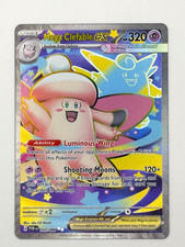Mega Clefable EX 103/088 Carta Pokémon Holo Ultra Rara Ordine Perfetto IT