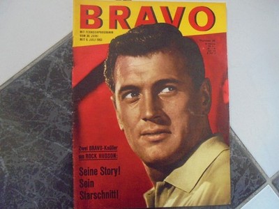 BRAVO 26/1963 TB:Rock Hudfson/BONANZA M. Landon/Kessler Zwillinge/Komplett!