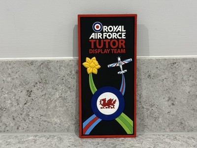 Official RAF - Tutor Display Team 'Exclusive' 2026 - PVC Badge/Patch - Mint/New
