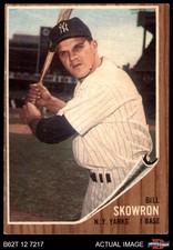 1962 Topps #110 Bill Skowron NRM Yankees COMMON VARIATION 3 - VG