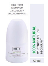 INCIA Natural Whitening Roll On Deodorant for Dark Armpits