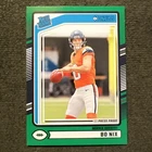 2024 Panini Donruss - Rated Rookie Bo Nix #369 Press Proof Green (RC)
