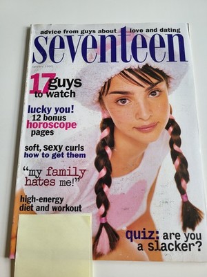 Vintage Seventeen Magazine January 1995 Horoscope 1990s | eBay