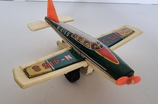 Rare Vintage Toy Tin Plastic Plane N-415 S