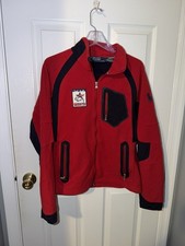 POLO Ralph Lauren USA Paralympics Vancouver 2010 Zip Up Fleece - Red Blue - Sz L