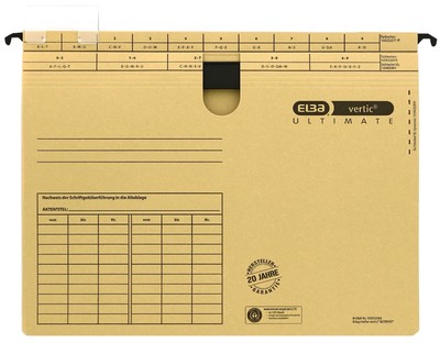100 ELBA Heftung BZ, kaufmännische Heftung, schwarz