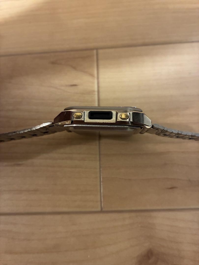 Casio DKW-100 Kanji Data Bank Vintage Digital Watch Stainless
