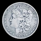 1882-O Morgan Silver Dollar