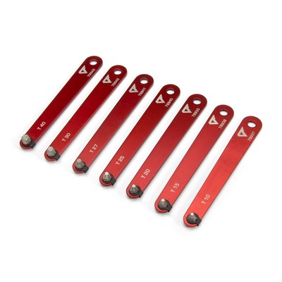 Steelman Pro 78936 7-Piece Diamond Tipped Low Profile Torx Screwdriver