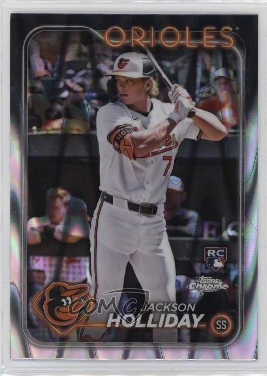 2024 Topps Chrome RayWave Refractor Jackson Holliday #88 Rookie RC 0y5c