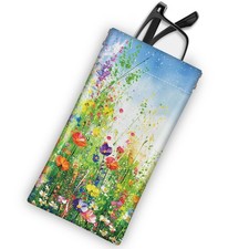 Mcapirivo Soft Sunglass Eyeglass Glasses Case,7x3.5inches, Large, Floral