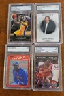 4 CARD GRADED 9 HOF LOT KEN GRIFFEY JR KOBE BRYANT WAYNE GRETZKY MICHAEL JORDAN