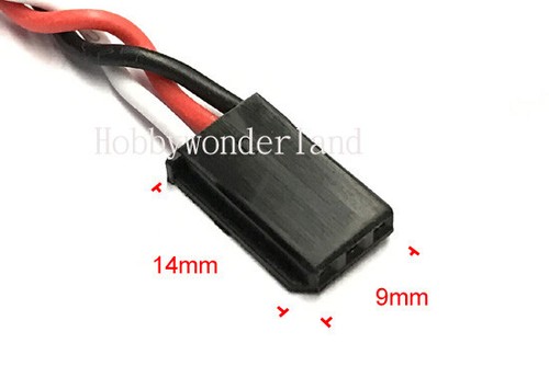 JR Futaba Servo male female connector extension wire 22AWG 30cm twisted wire x 5 - Picture 2 of 4