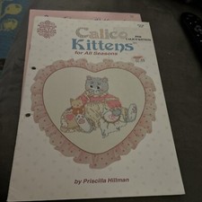 Gloria & Pat Design Cross Stitch Pattern Calico Kittens For All Season