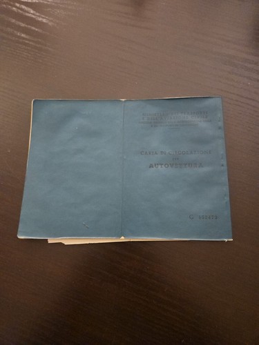 Innocenti Austin i4 B 36/I Del 1968 Libretto Completo Di Complementare Code.059