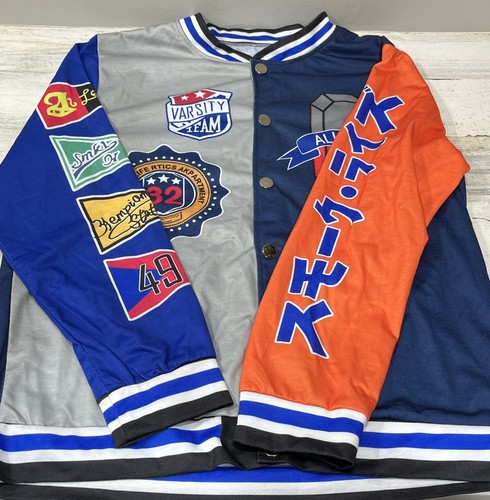 Smoke Rise Unisex All Star Varsity Lightweight Jacket Size XL - Imagen 9 de 10