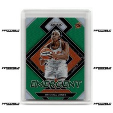 2022 Panini Prizm WNBA - Emergent Brionna Jones #7 Green Prizm SP