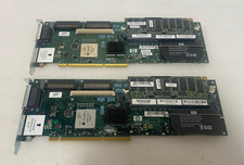 Lot of 2x HP 309520-001 Smart Array 6400 128MB SCSI 2-Port Controller Card