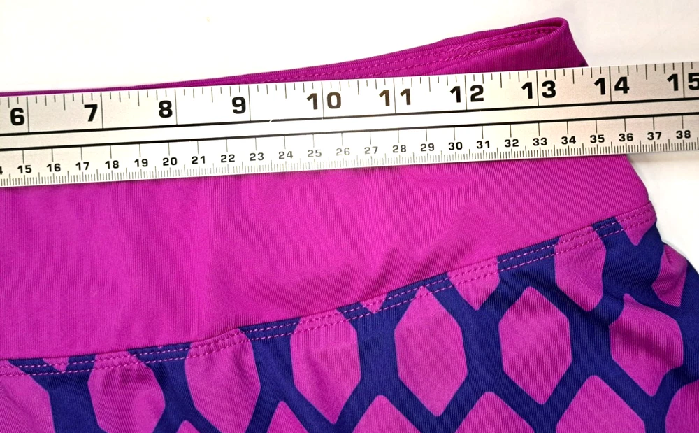 Fila Tennis Skirt Skort Women's M Stretch Navy / Magenta Performance Pickleball