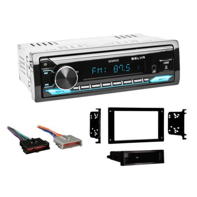 1987-1993 Ford Mustang Single DIN Radio Package | Belva