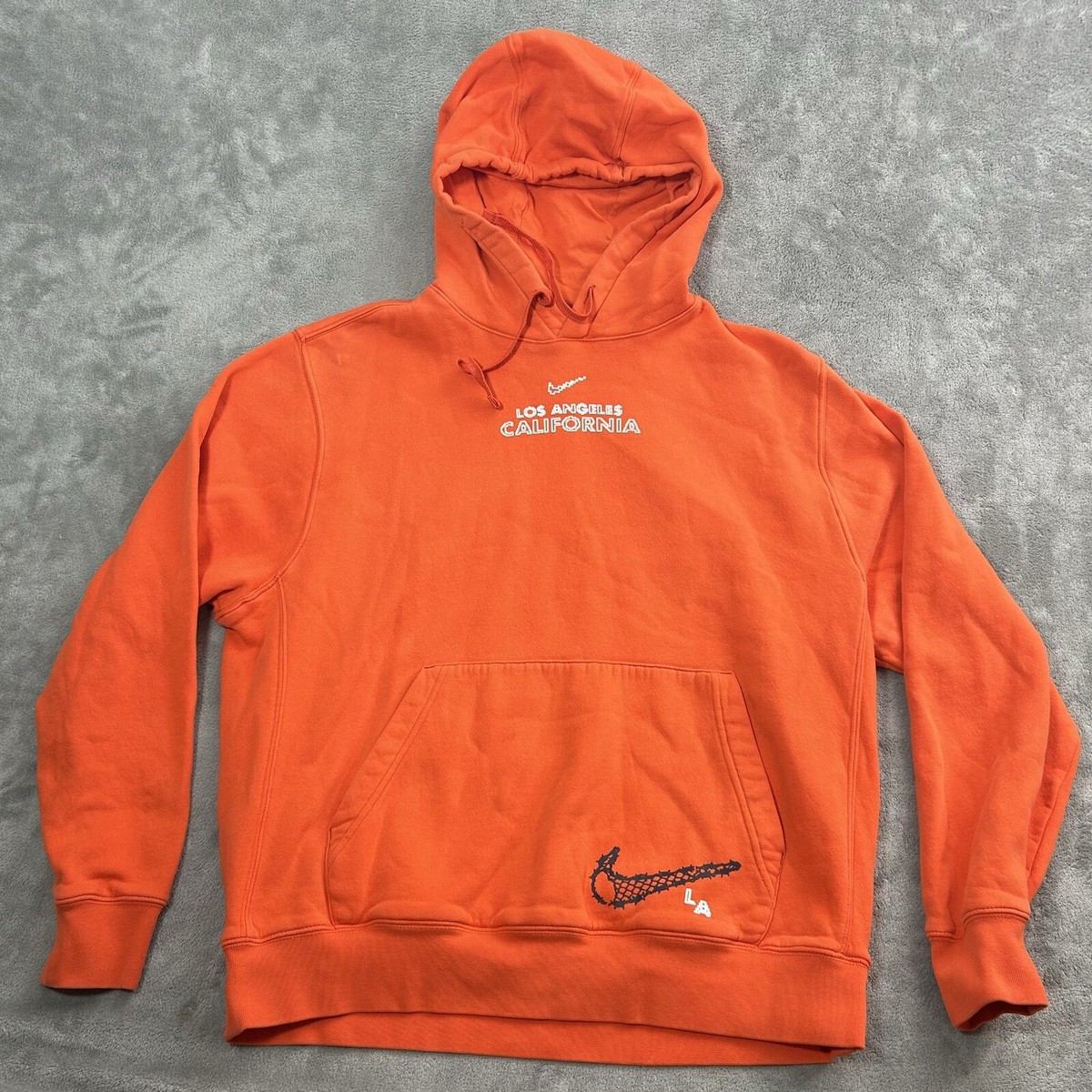 Nike Hoodie Mens L Sportswear Los Angeles LA Center Swoosh