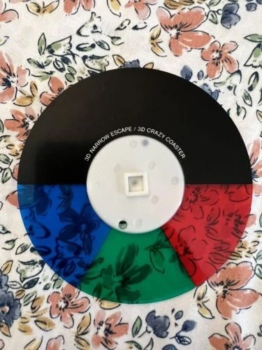 GCE 1983 Vectrex 3D Narrow Escape with Color Wheel And Manual, Very Rare Indeed! - Image 4 of 4