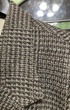 90s VTG Options by Stafford Mens 40 Worsted Wool Blazer 3 Button Houndstooth EUC