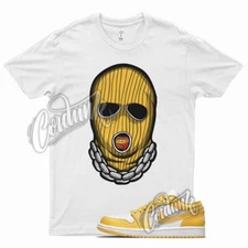 White SKI T Shirt for J1 1 Pollen Yellow University Gold SB Overbreak 