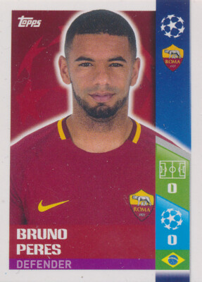 Champions League 17/18 - Sticker 216 - Bruno Peres - AS Roma