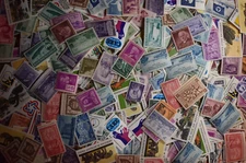 100 VINTAGE (pre 1973) US MINT STAMPS - ALL DIFFERENT All 50+ YEARS OLD