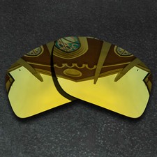 US Gold Polarized Anti-Scratch Replacement Lenses For-Oakley Double Edge