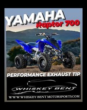 YAMAHA RAPTOR 700 PERFORMANCE EXHAUST TIP USA MADE ATV