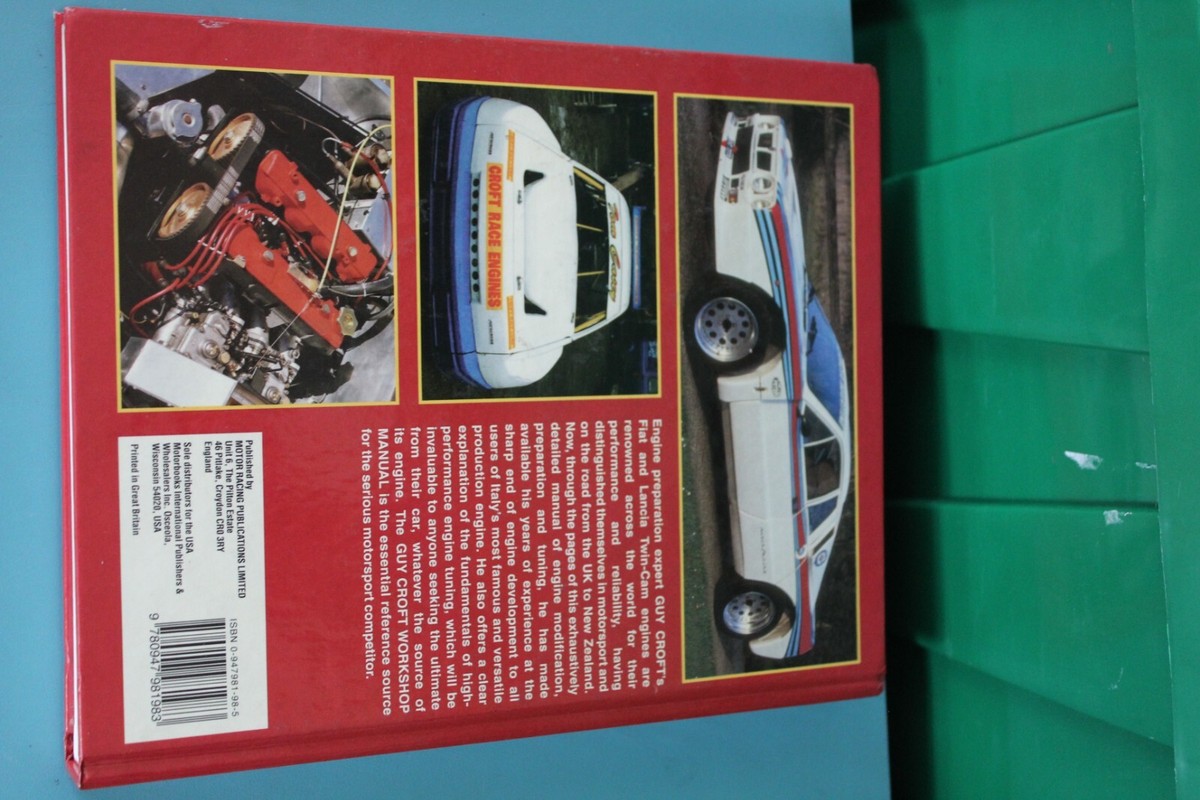Modifying and Tuning Fiat Lancia Twin Cam Engines by Guy Croft