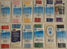 Wrights / Coats - Baby Rick Rack 1/4" x 4yd- 12 Colors to Choose From