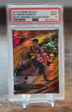 2019-20 Select Courtside Deandre Hunter Neon Orange Pulsar RC /13 PSA 9 Mint