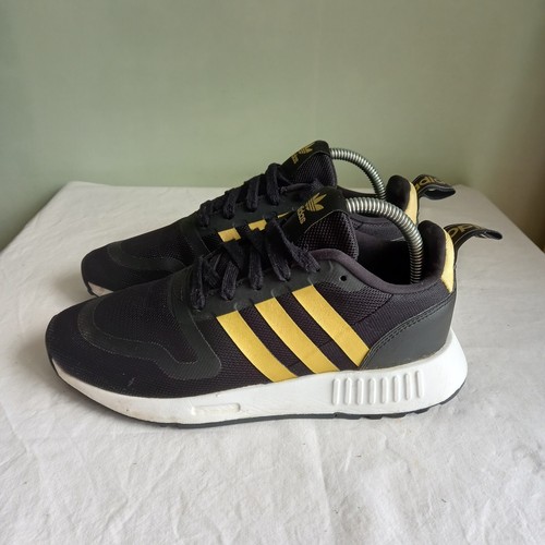 Adidas Multix Black Gold Metallic Trainers Sneakers Shoes Womens UK Size 5.5 - Picture 8 of 14