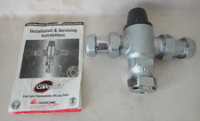 New ALTECNIC CALEFFI 521222 5212 22mm 3-Way Fail Safe Thermostatic Mixing Valve